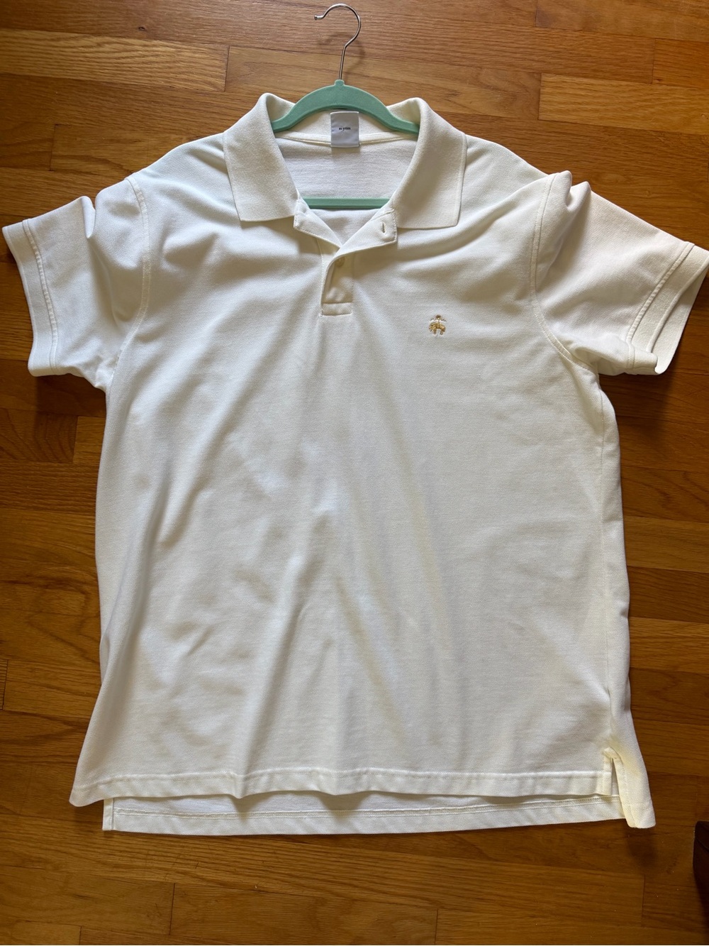 Men’s Ivory Polo Shirt - Classic Short Sleeve
Brooke’s Brothers